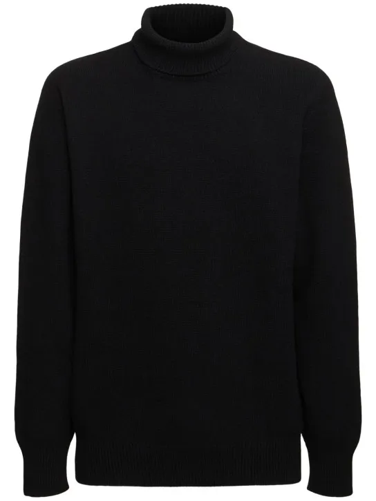 Laneus   Knitted turtleneck sweater 