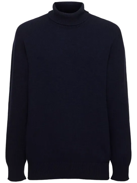 Laneus   Knitted turtleneck sweater 