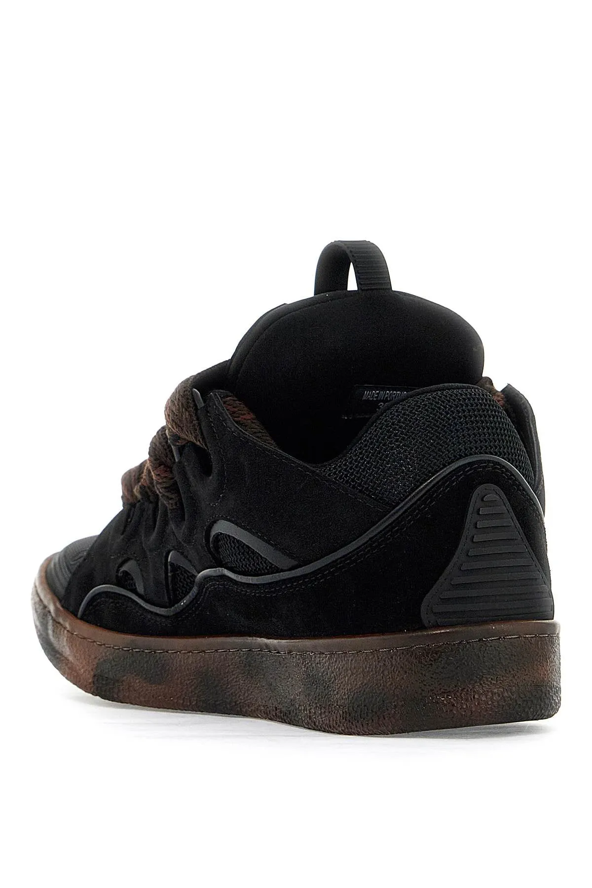 Lanvin Curb Sneakers   Black