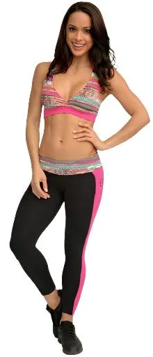 Last Chance!  Equilibrium Clothing Fun Fiesta Leggings L736