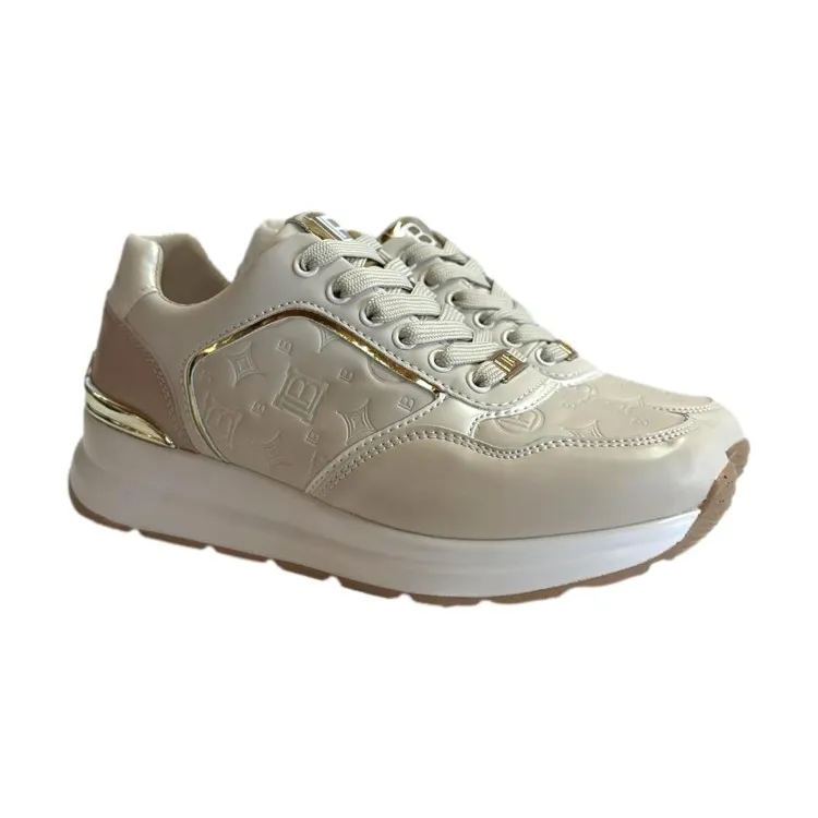 Laura Biagiotti 8404 Scarpe Donna Sneakers Beige