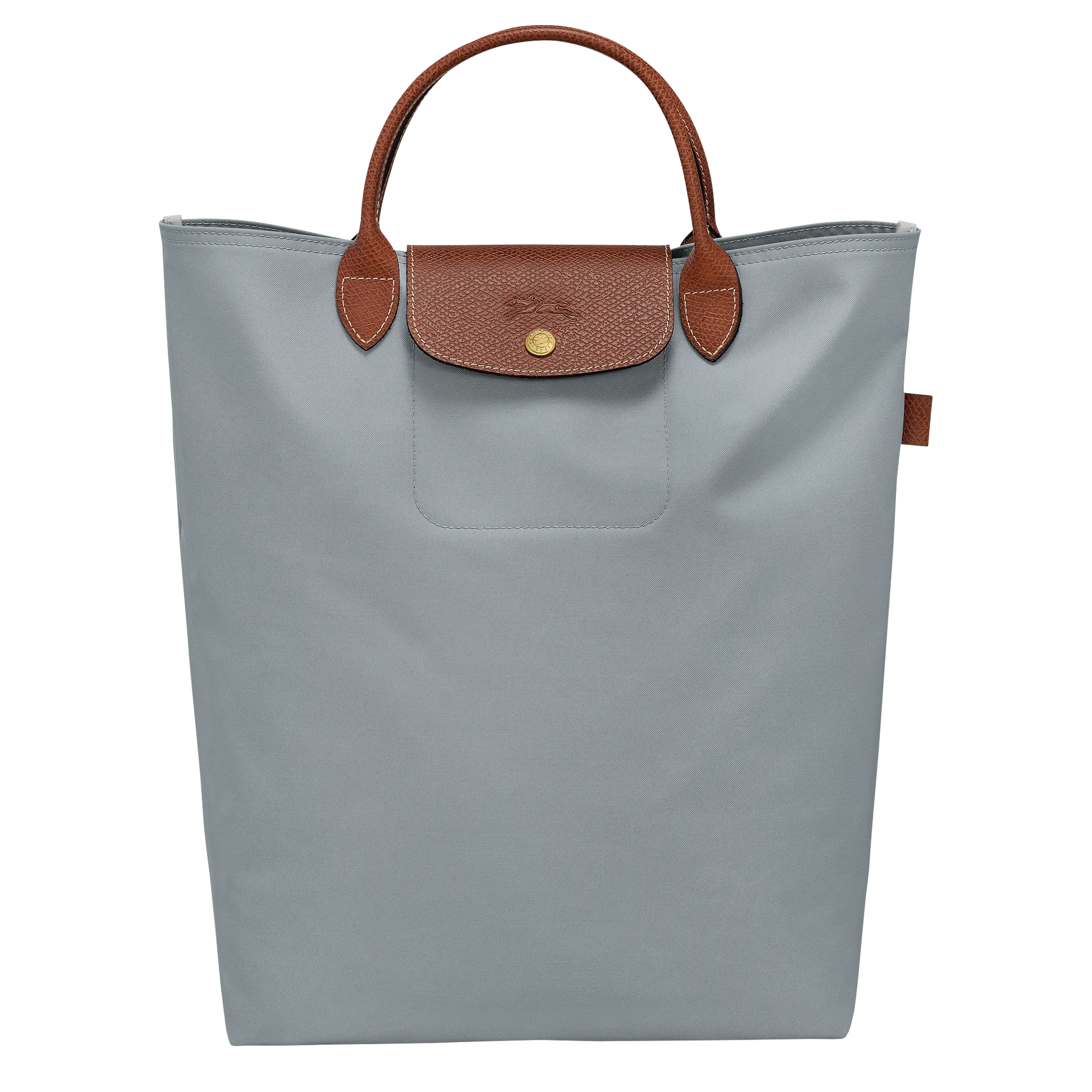 Le Pliage Original M Tote bag Steel - Canvas