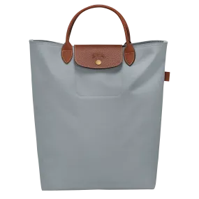 Le Pliage Original M Tote bag Steel - Canvas