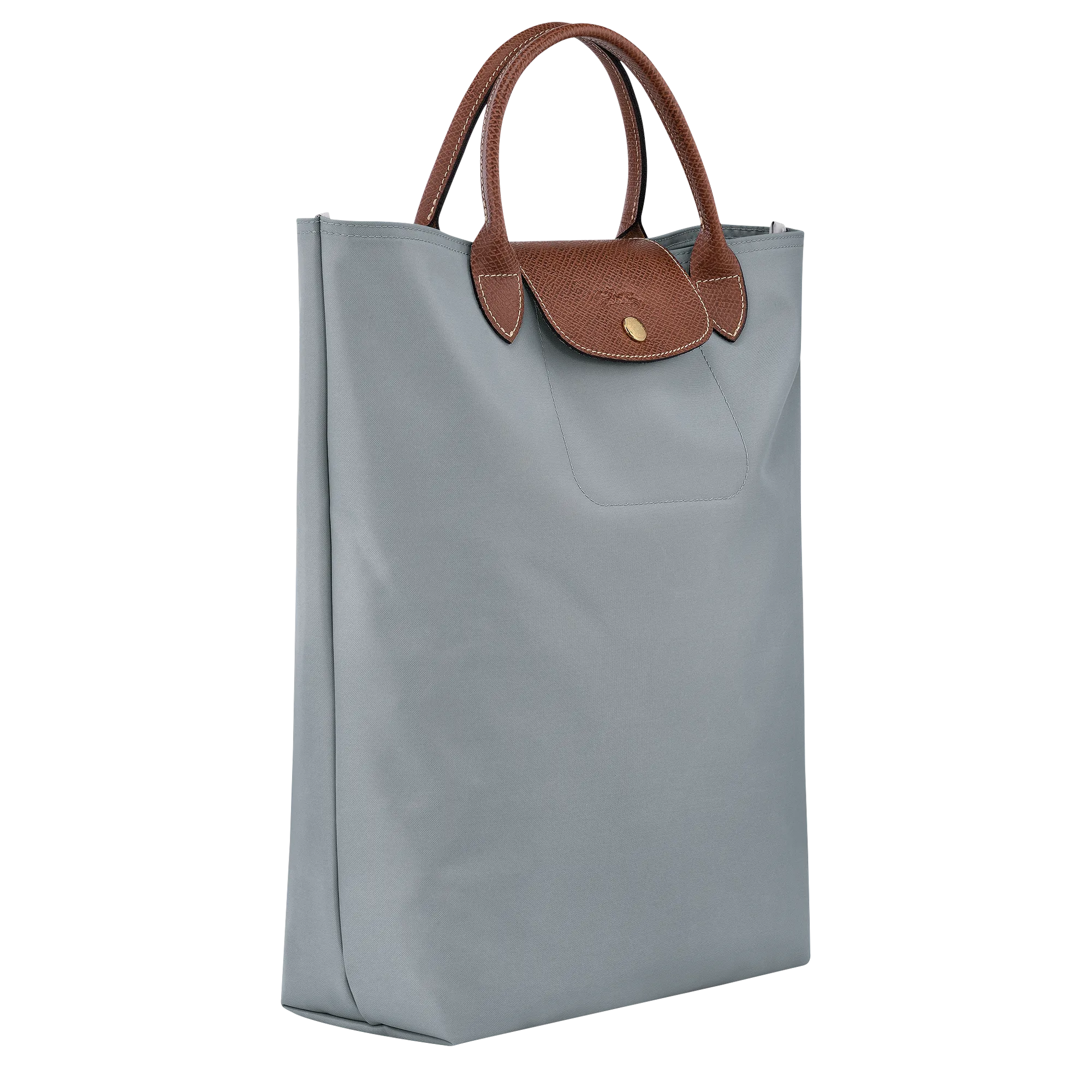 Le Pliage Original M Tote bag Steel - Canvas