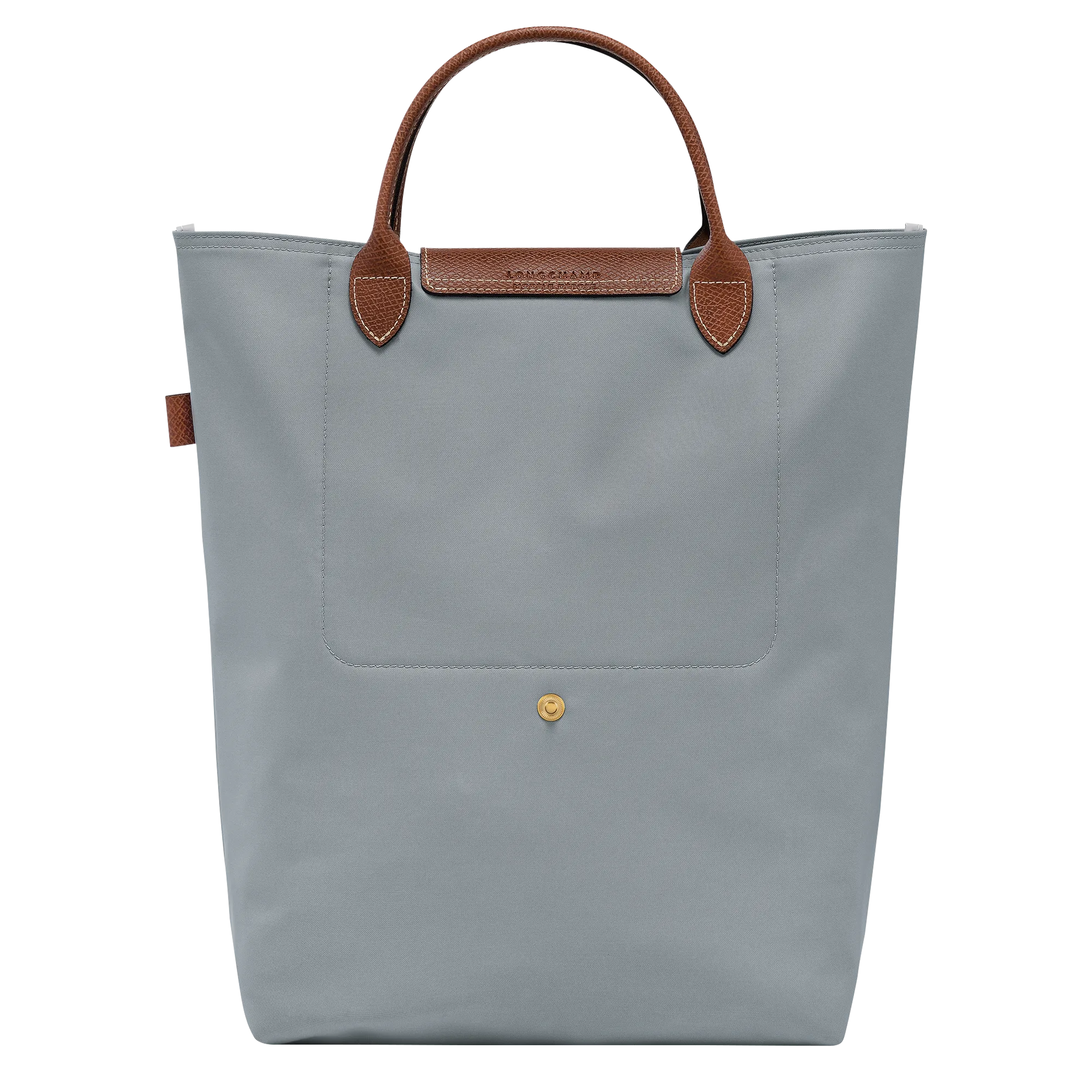 Le Pliage Original M Tote bag Steel - Canvas