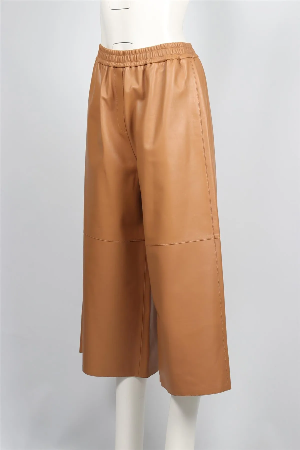 LOEWE TAN LEATHER CULOTTES XLARGE