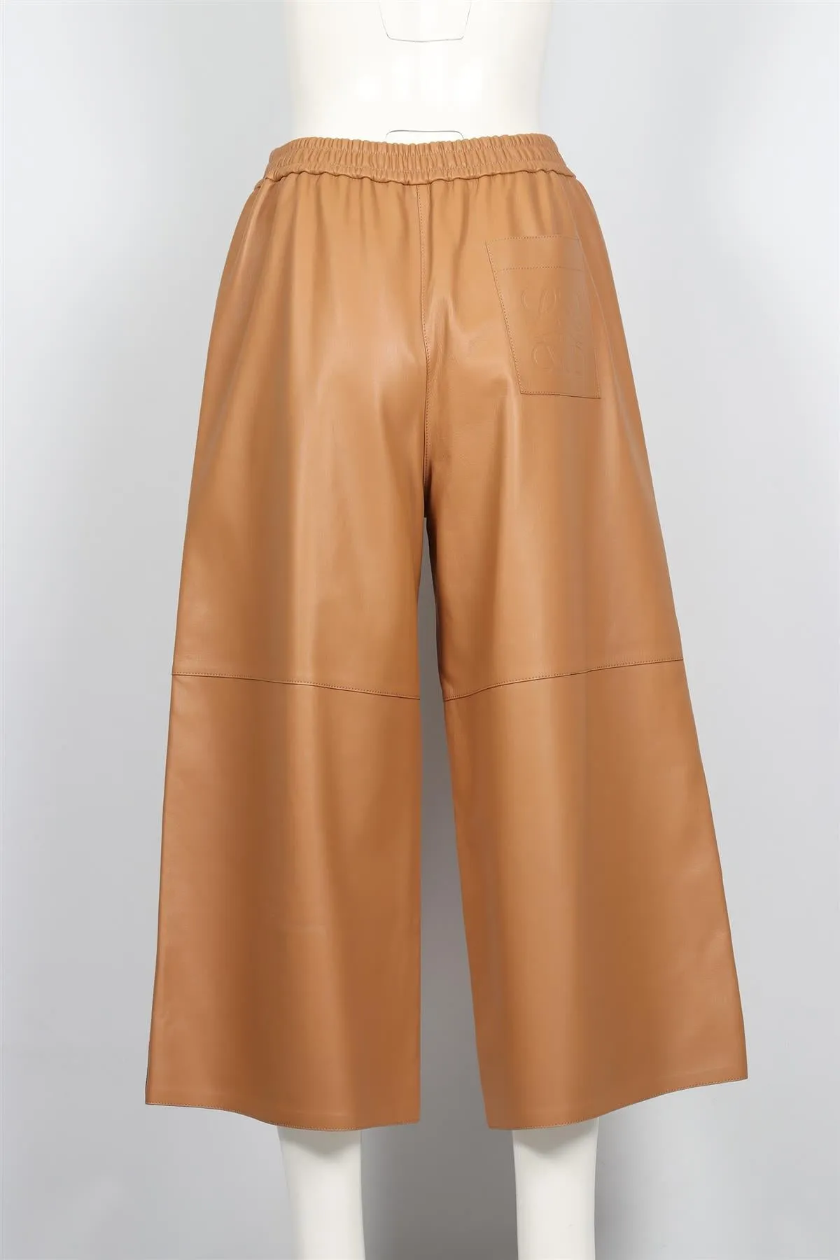 LOEWE TAN LEATHER CULOTTES XLARGE