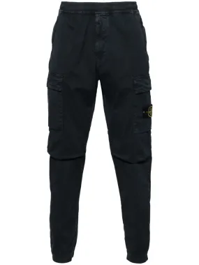 LOGO COTTON CARGO TROUSERS