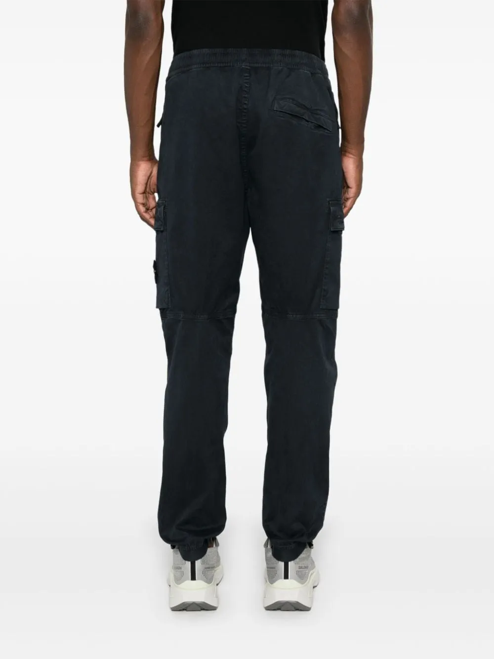 LOGO COTTON CARGO TROUSERS