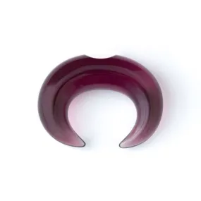 Long Glass Septum Pincher - Purple