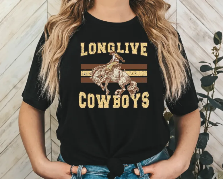 Long Live Cowboys DTF Transfer