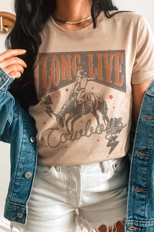 LONG LIVE COWBOYS GRAPHIC TEE