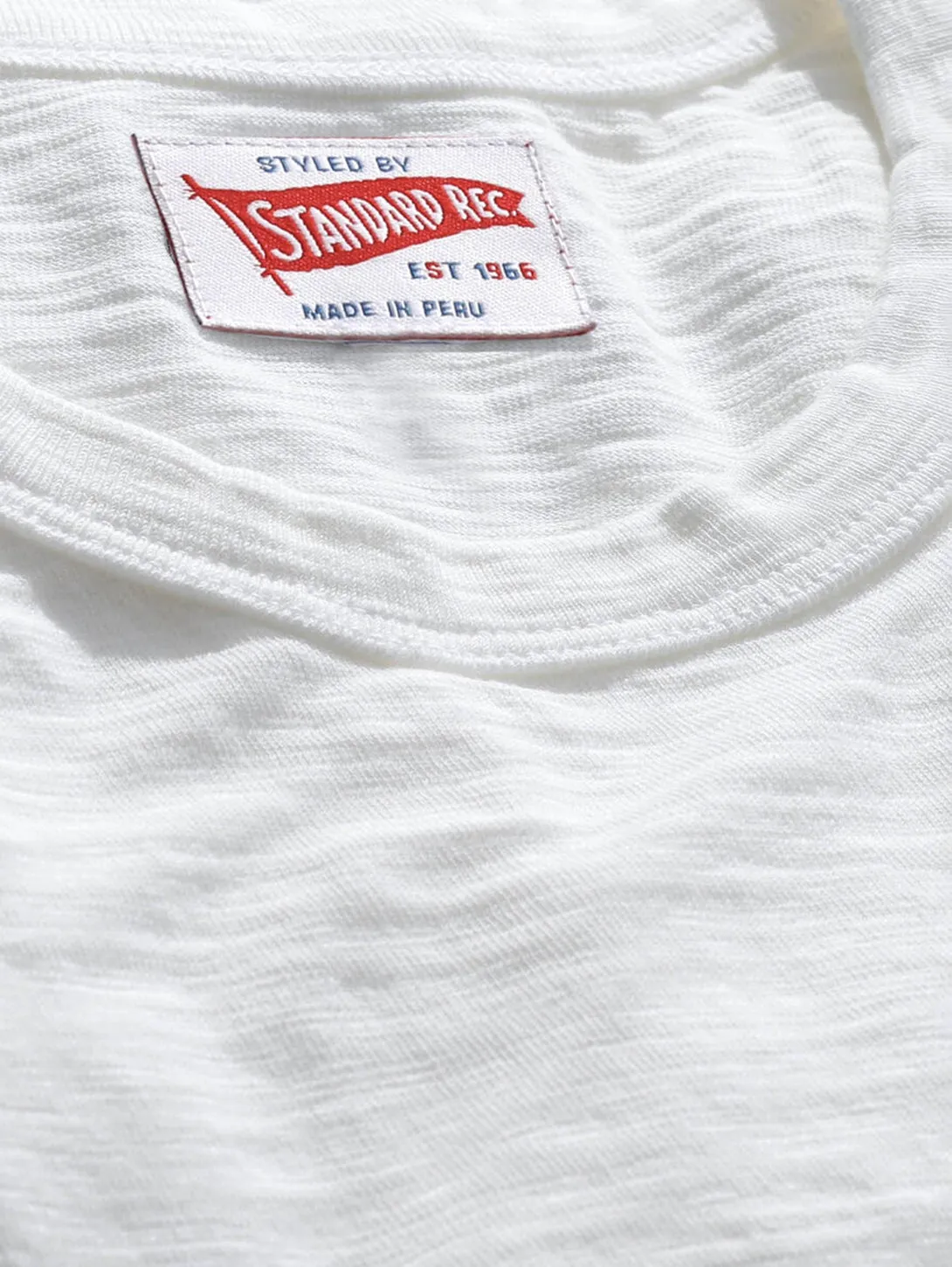 Long Sleeve Slub Tee - Arctic White