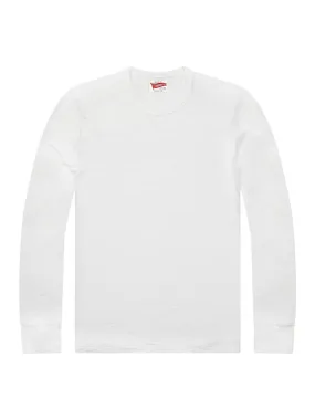 Long Sleeve Slub Tee - Arctic White