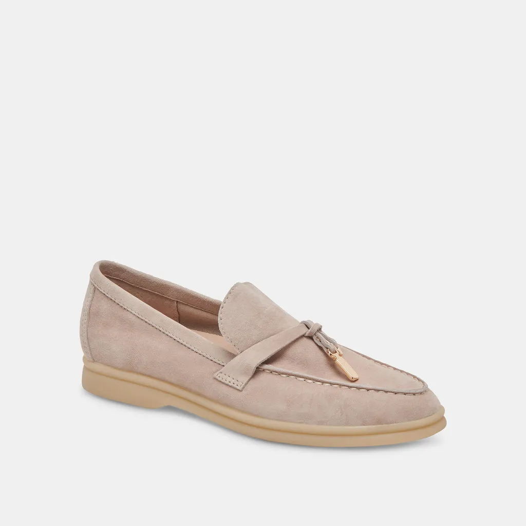 LONZO FLATS TAUPE SUEDE– Dolce Vita 6946850242626