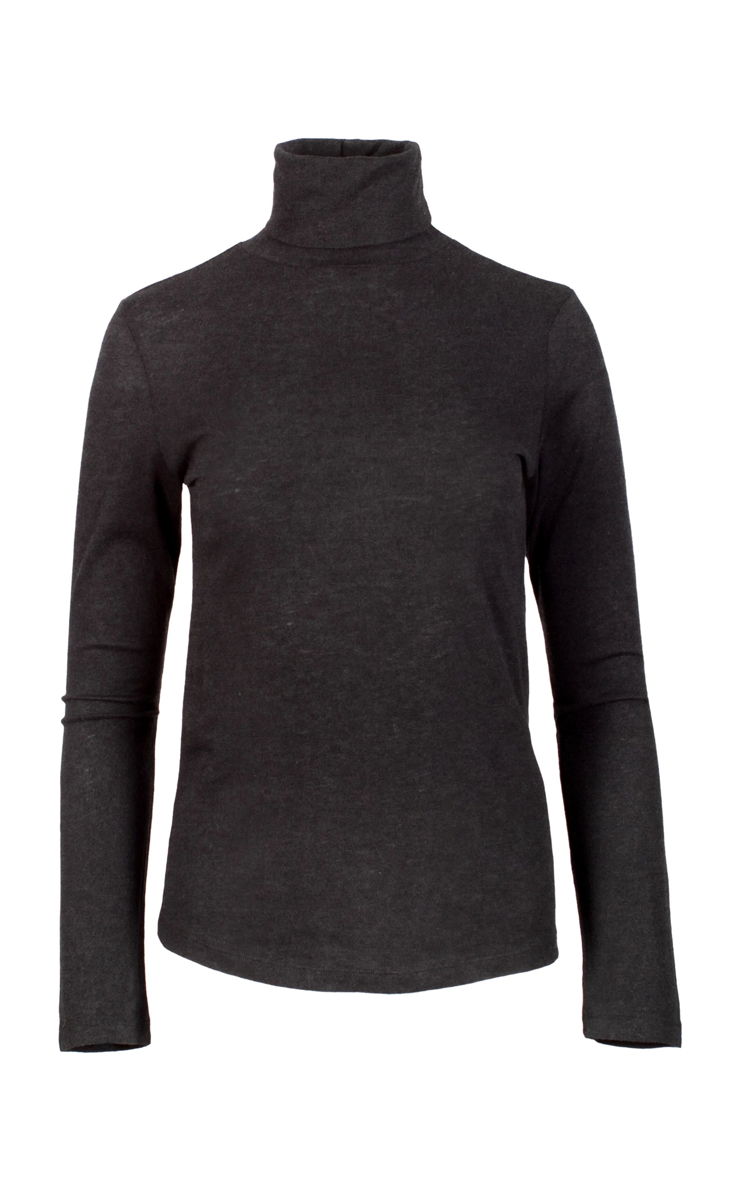 MAJESTIC FILATURES Turtleneck Cotton-Cashmere Turtleneck Top