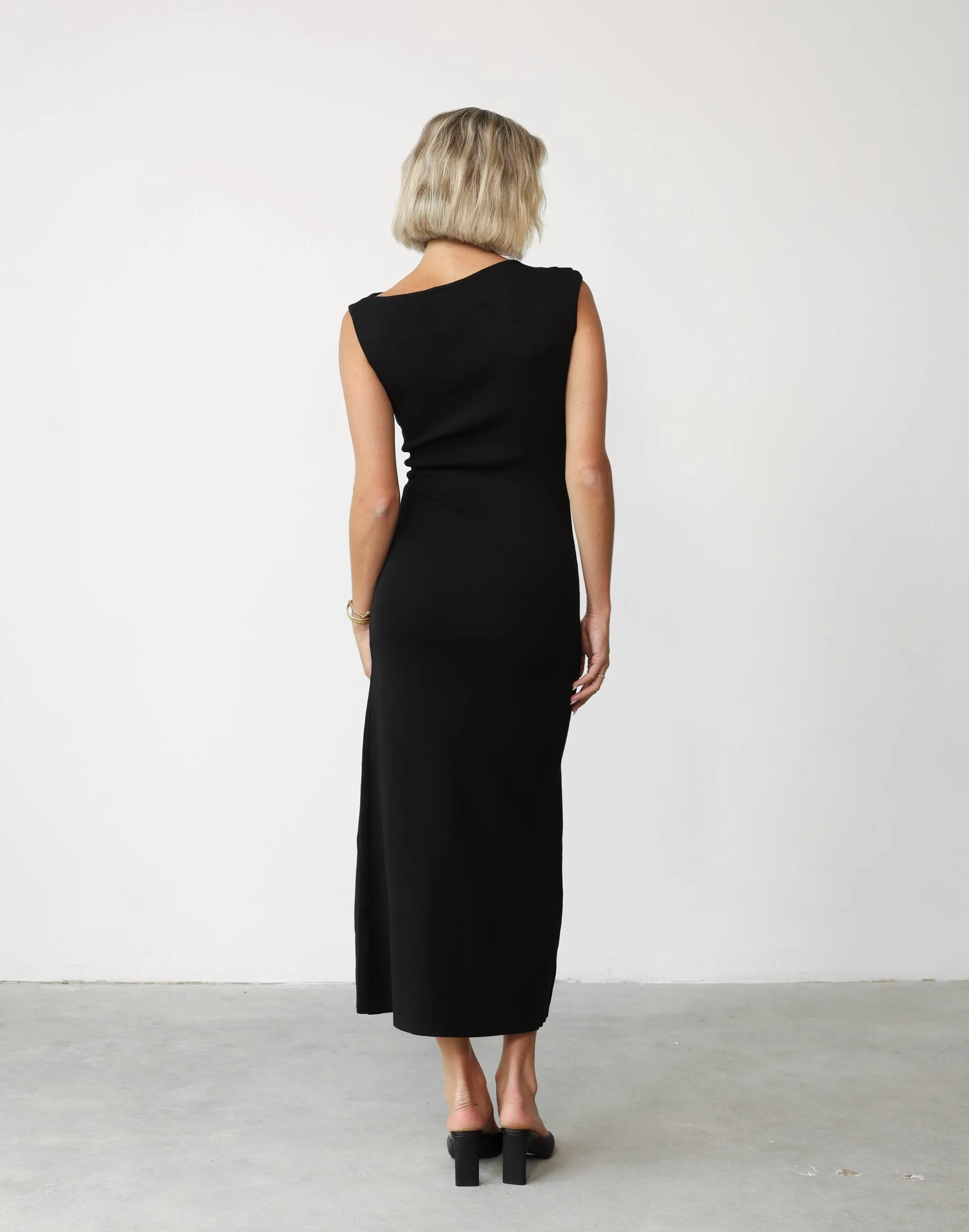 Martina Maxi Dress (Black)