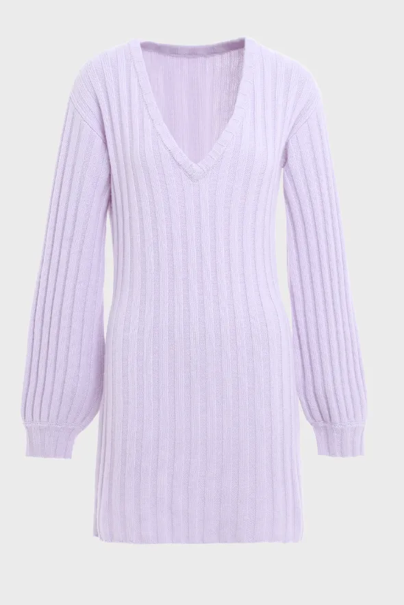 Mini Merino Cashmere Sweater Dress