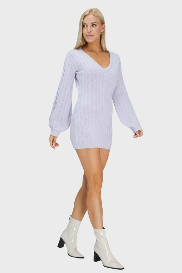 Mini Merino Cashmere Sweater Dress