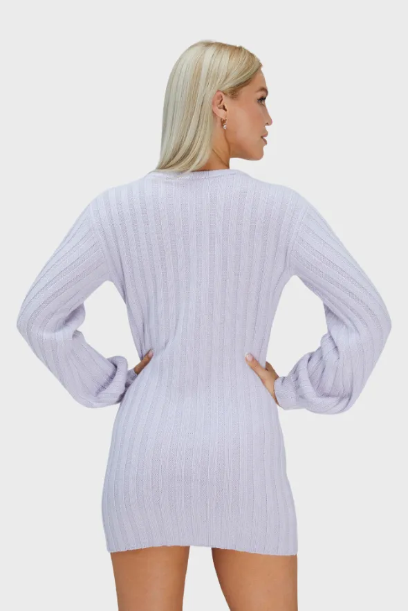 Mini Merino Cashmere Sweater Dress