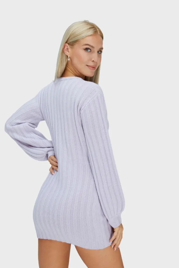 Mini Merino Cashmere Sweater Dress