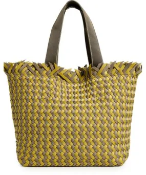 Naghedi Havana Medium Tote Basketweave Palma One Size