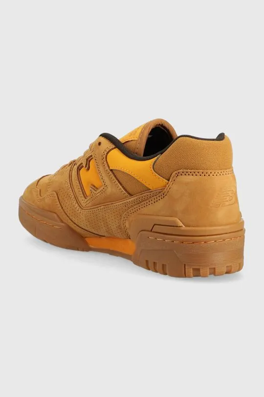 New Balance suede sneakers BB550WEA brown color