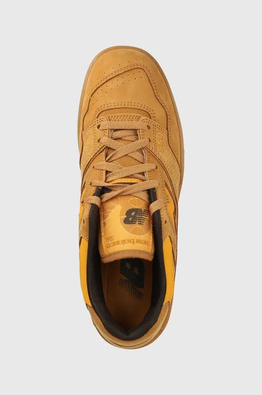 New Balance suede sneakers BB550WEA brown color