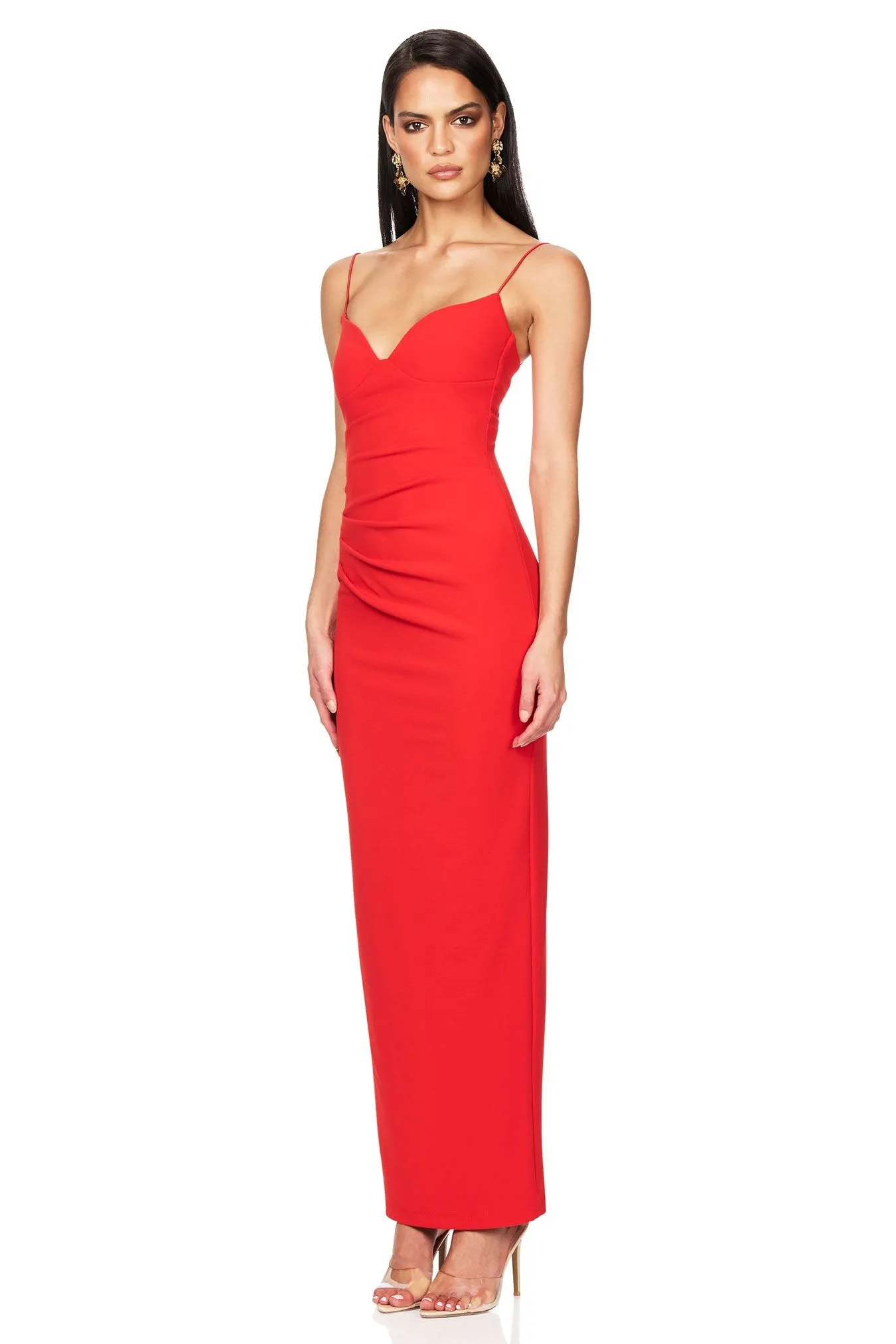 Nookie Affinity Maxi Dress - Cherry