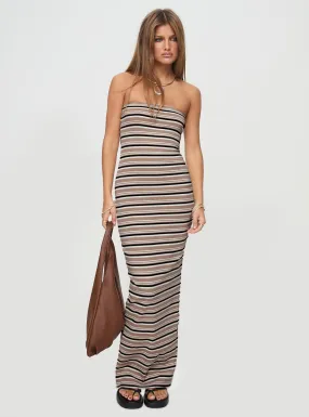 Northwood Strapless Maxi Dress Multi