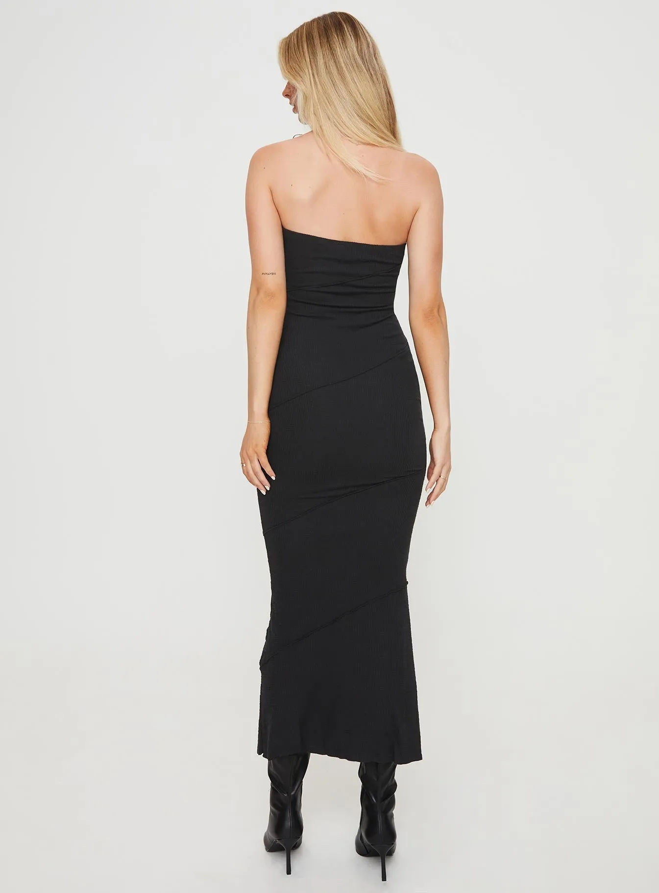 Oscar Midi Dress Black Tall