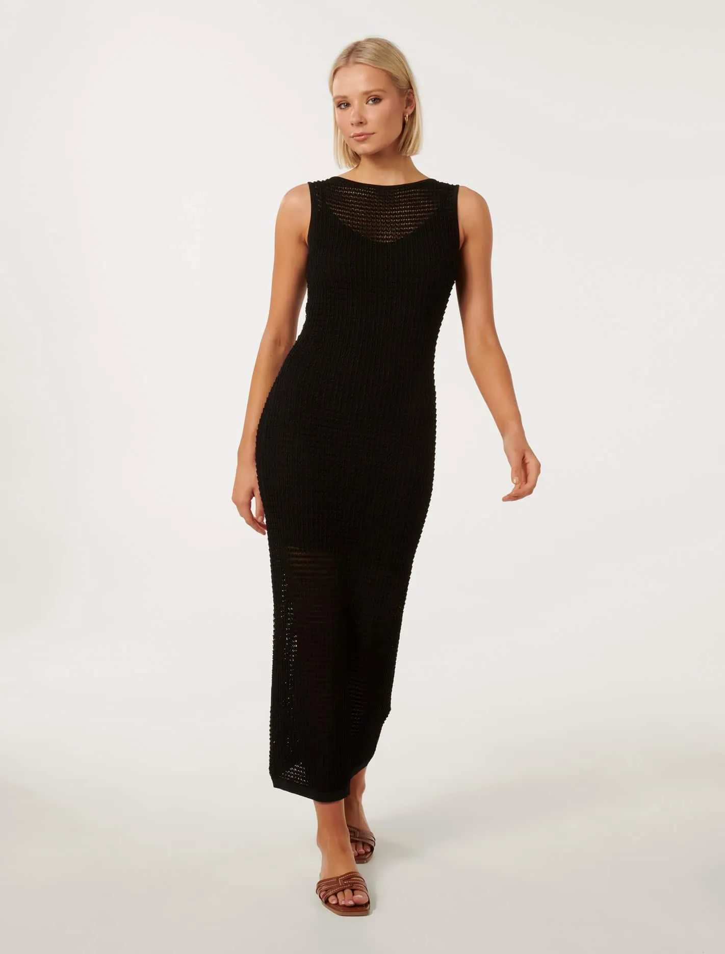 Paige Pointelle Knit Dress