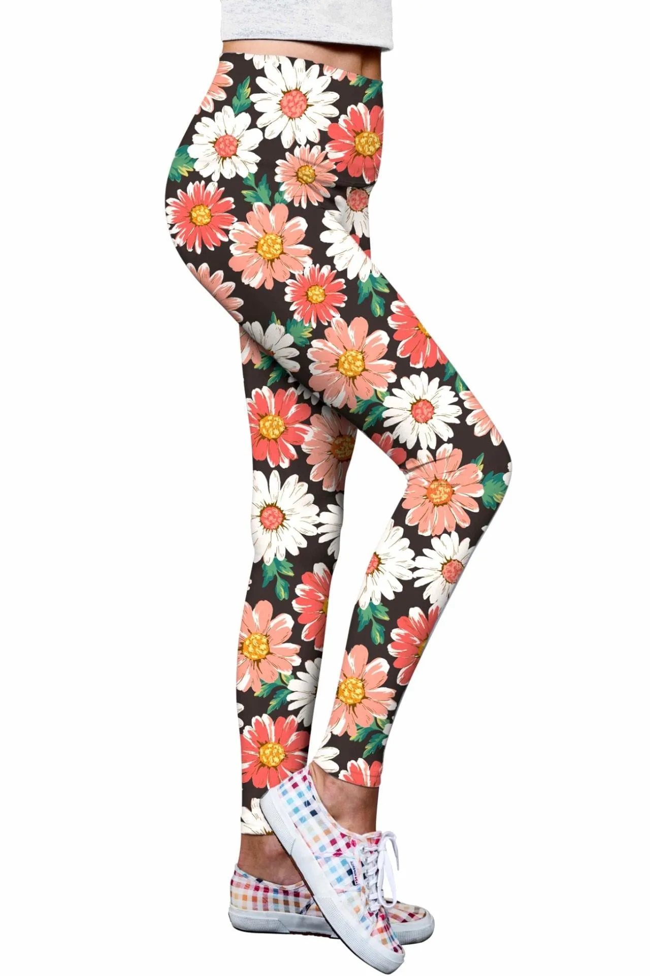 Pick Me Lucy Floral Printed Performance Leggings - Women