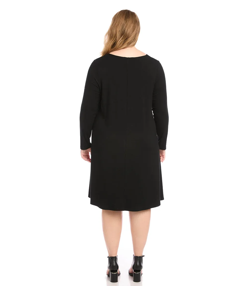 Plus Size Long Sleeve Maggie Dress