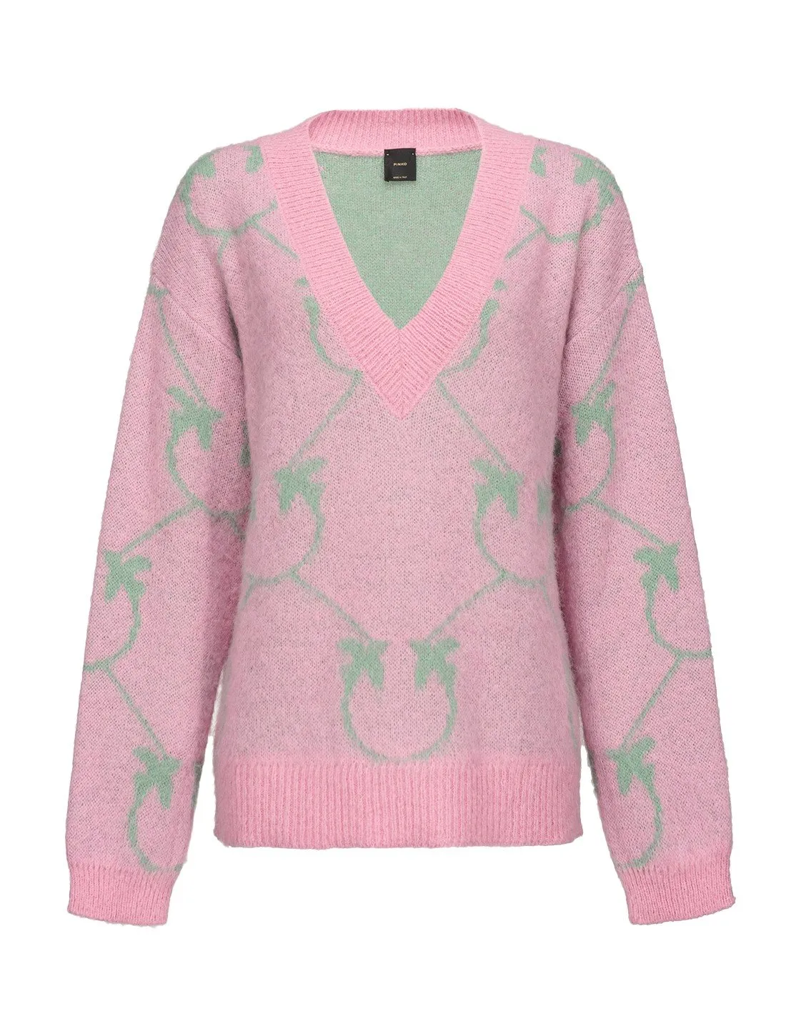 Pullover Pinko donna 1G17UDA007 rosa AI22