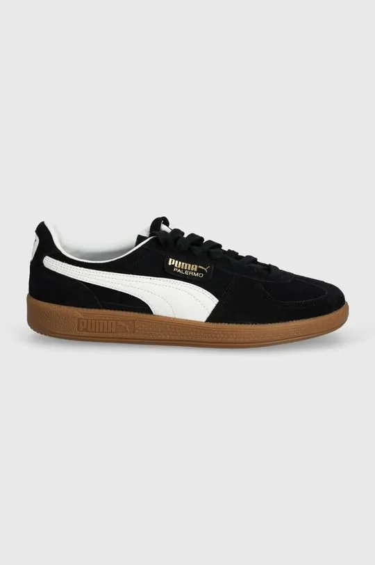 Puma suede sneakers Palermo Cobalt Glaze black color 396463