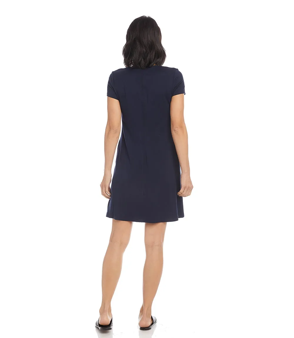 Quinn V-Neck Pocket Dress