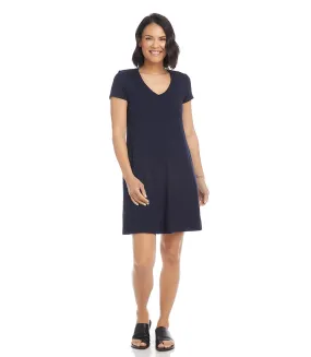 Quinn V-Neck Pocket Dress