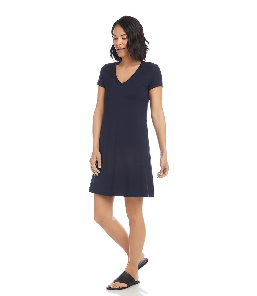 Quinn V-Neck Pocket Dress