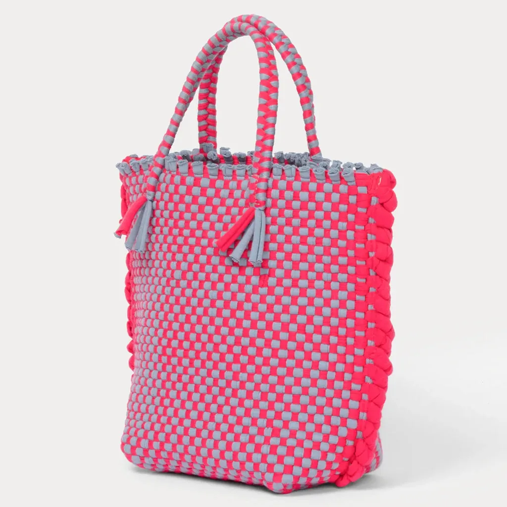 Rachel Comey Sines Bag Fuchsia Pink And Blue