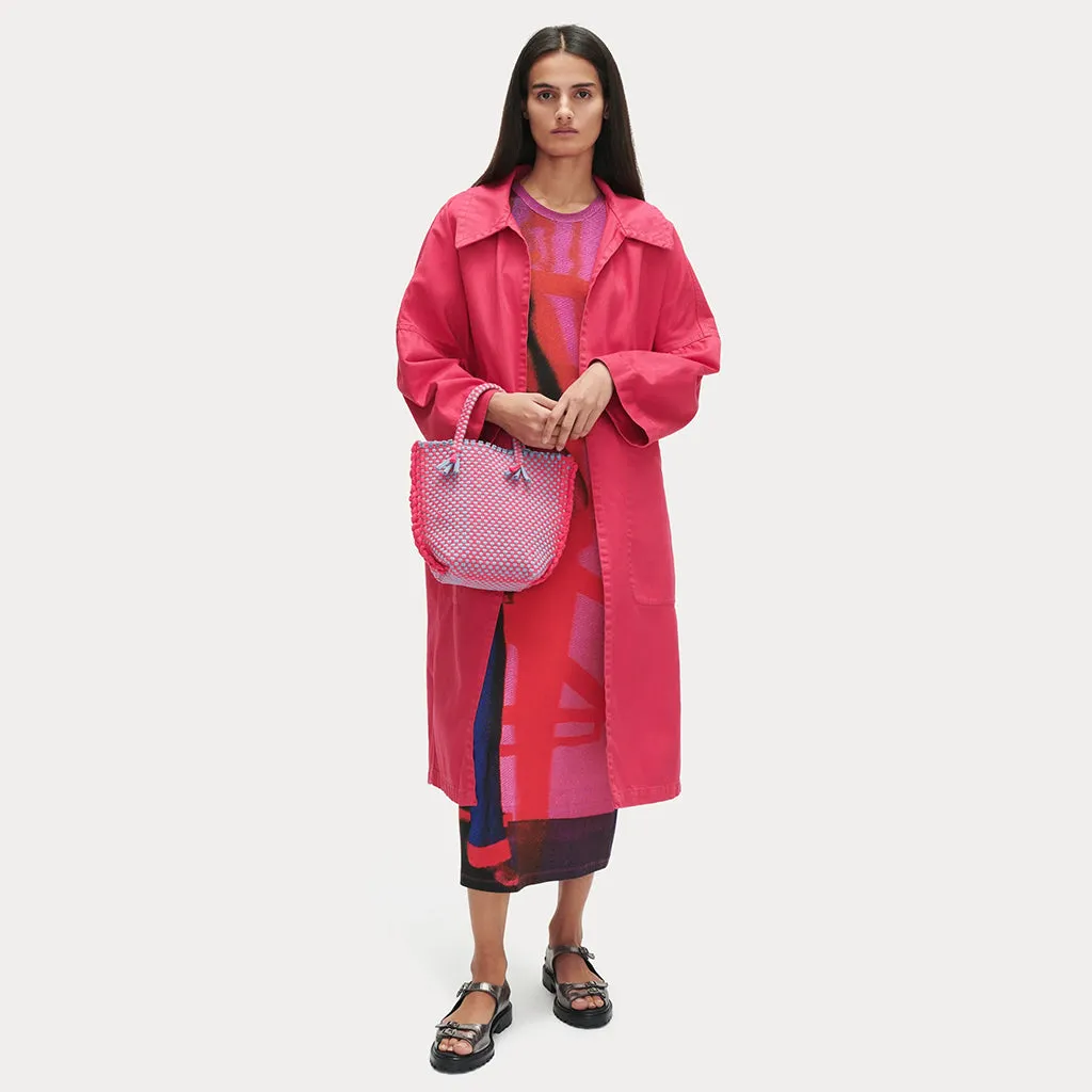 Rachel Comey Sines Bag Fuchsia Pink And Blue