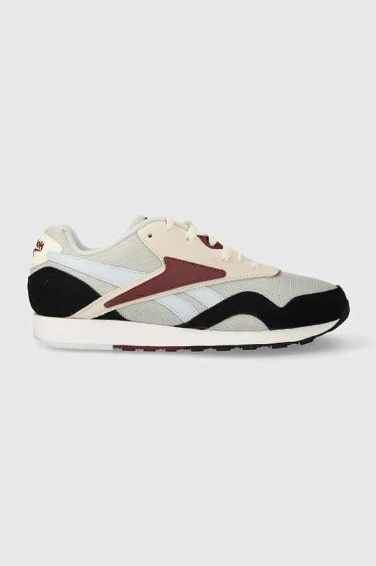 Reebok sneakers Classic Nylon Plus gray color