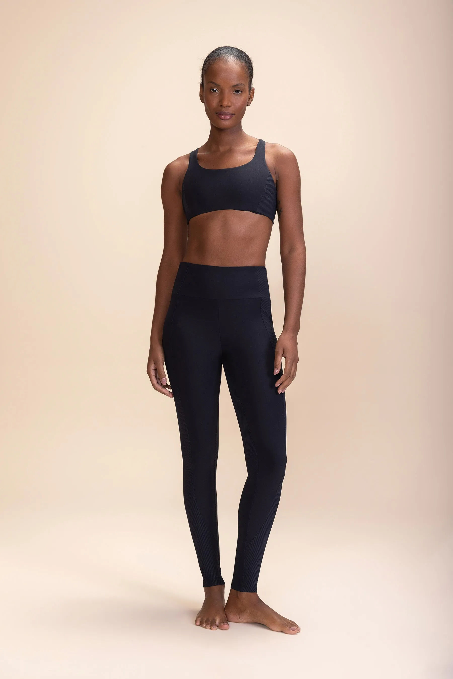 Rib Way Stirrup Leggings