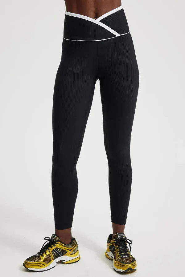 Ribbed Two Tone Veronica Leggings