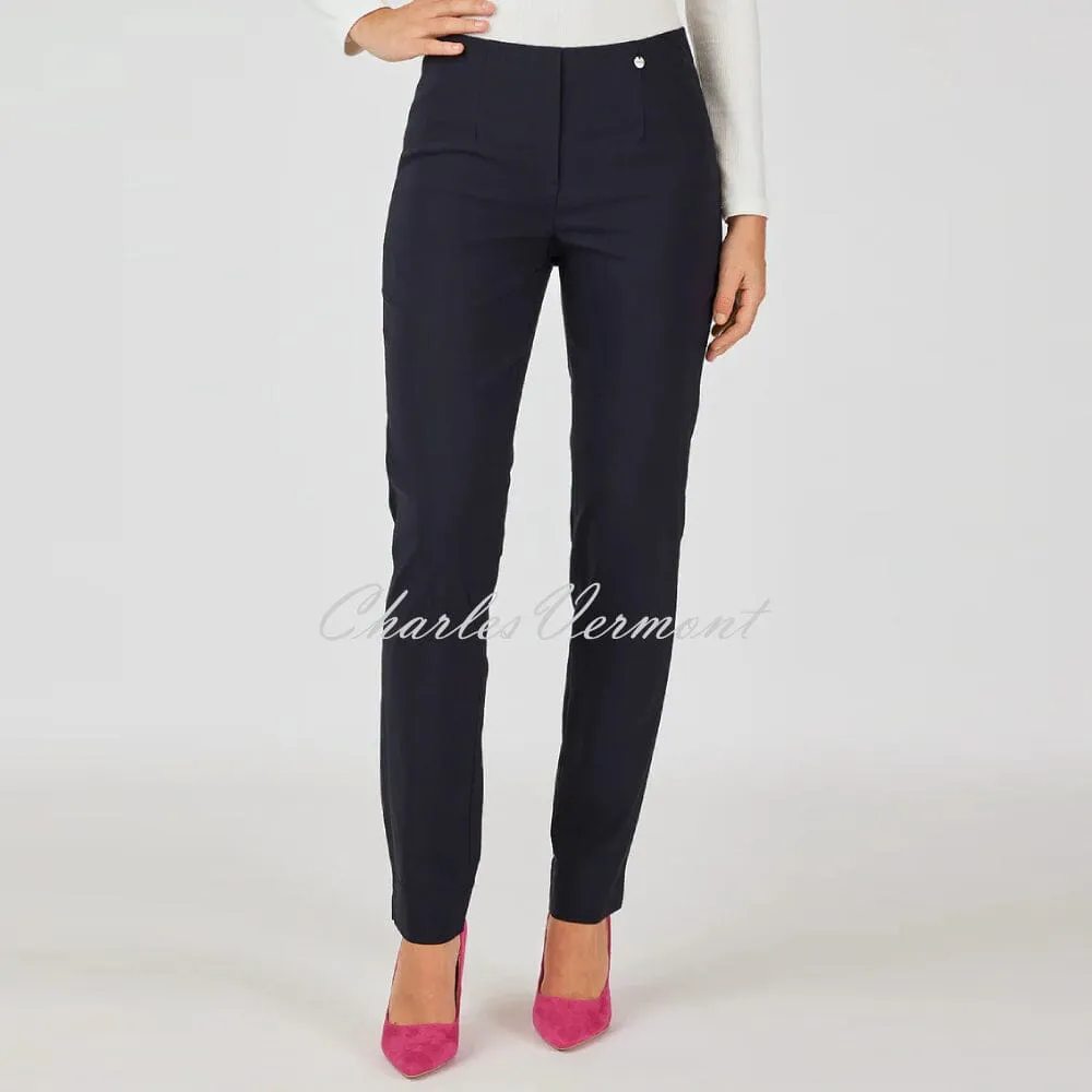 Robell Marie Full Length Trouser 51412-5499-69 (Navy)