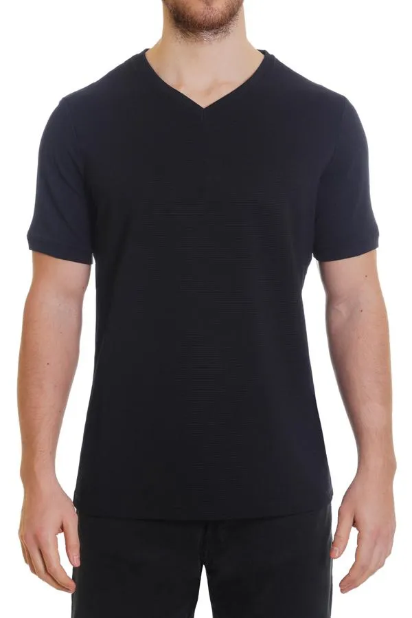 SCARCI AMALFI V NECK T SHIRT