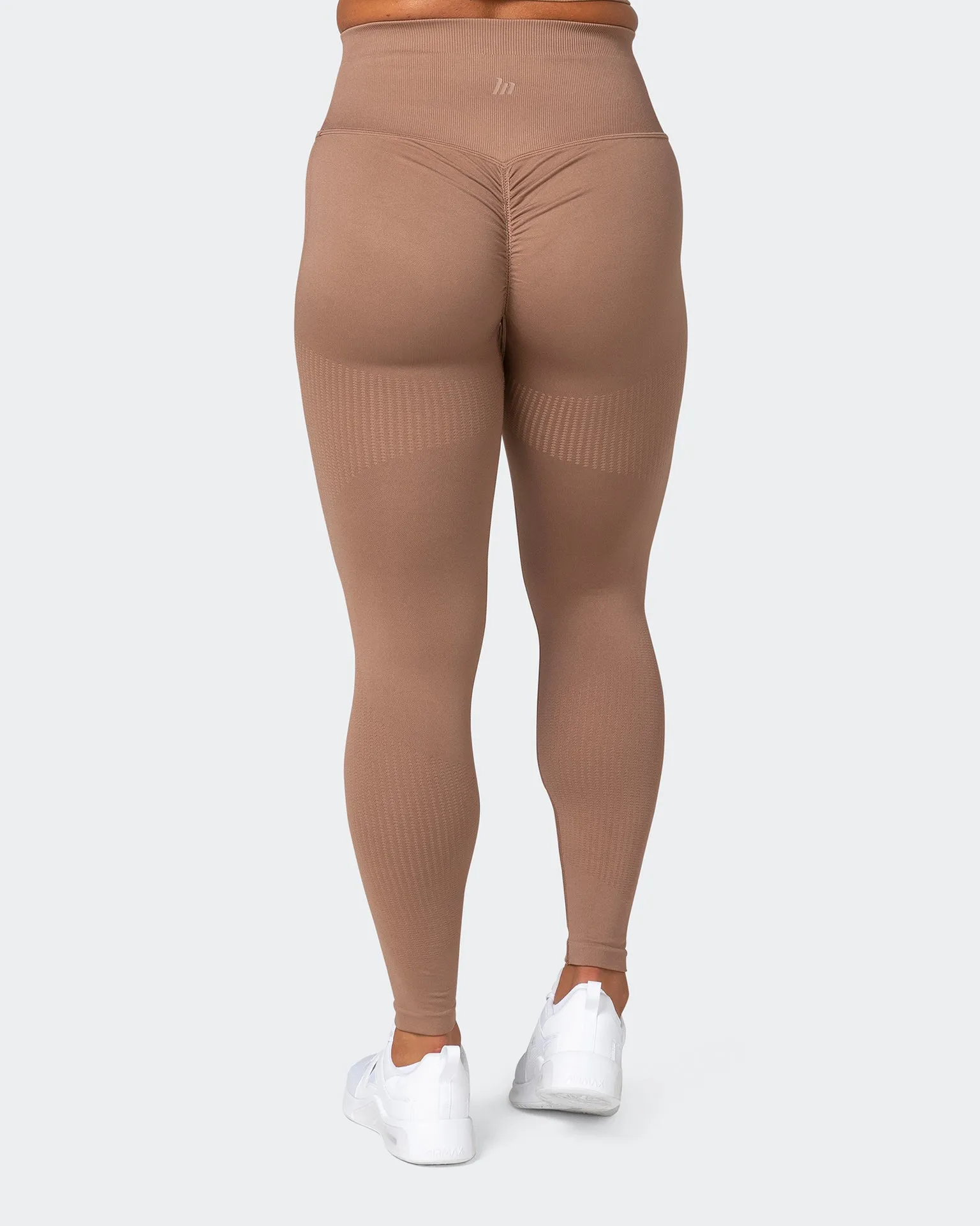 Seamless Full Length Leggings - Biscuit