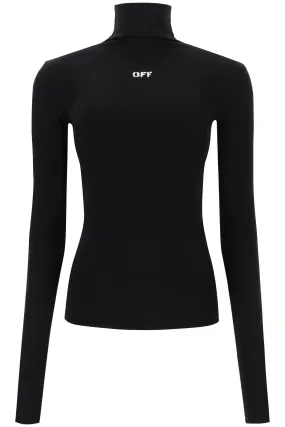 SECOND SKIN LONG SLEEVE TURTLENECK TOP