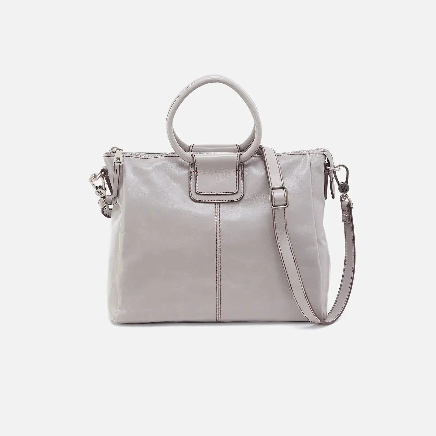 Sheila Medium Satchel | Polished Leather