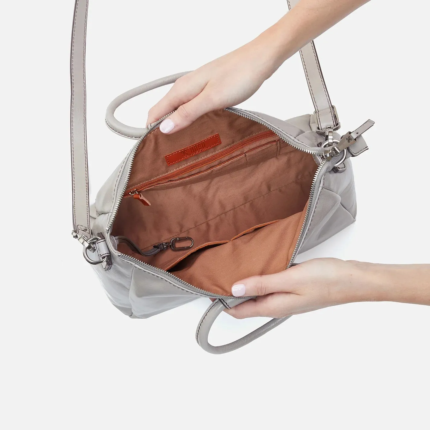 Sheila Medium Satchel | Polished Leather